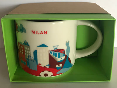 Starbucks You Are Here Collection Milan Italy Ceramic Coffee Mug New With Box