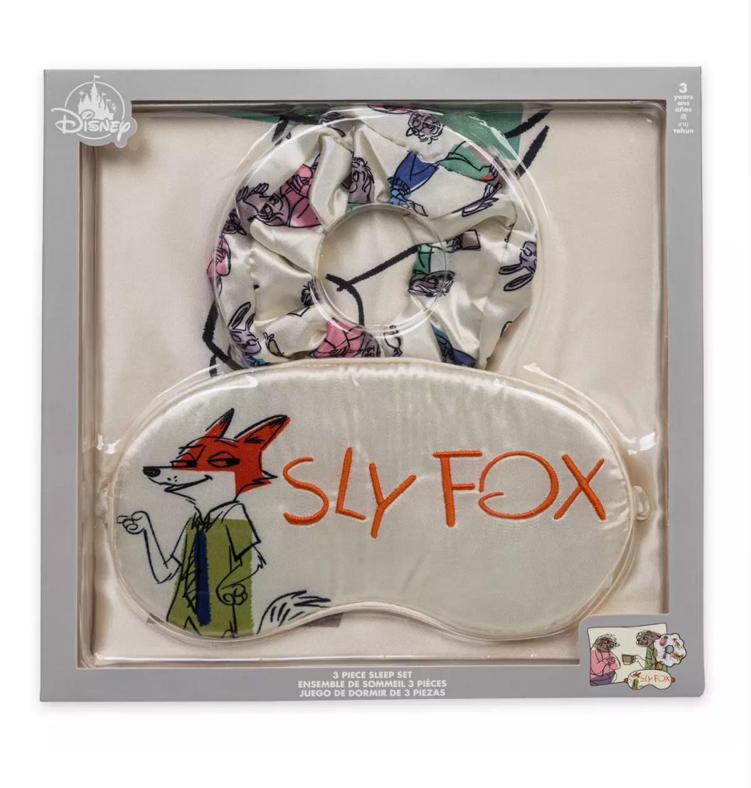 Disney Zootopia Sly Fox Gift Sleep Set New with Box