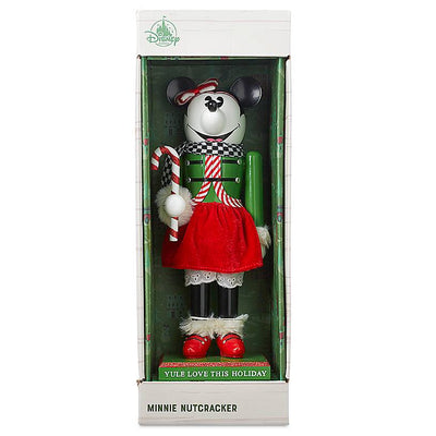 Disney Parks Yuletide Farmhouse Minnie Mouse Holiday Nutcracker New with Box