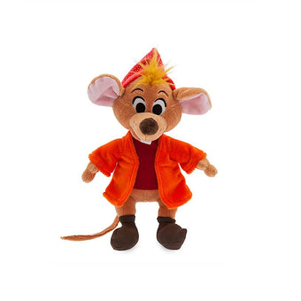 Disney Store Princess 70th Cinderella Jaq Mini Bean Bag Plush New with Tag