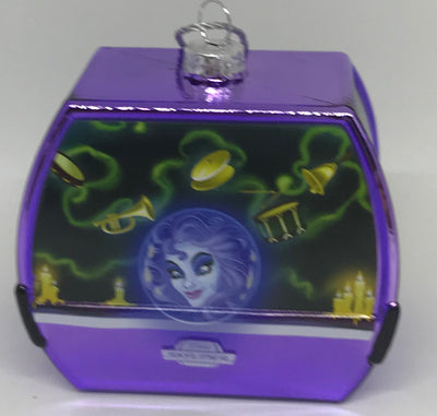 Disney Parks Skyliner Haunted Mansion Madame Leota Glass Christmas Ornament New
