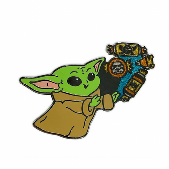 Disney Parks Halloween Stars Wars The Mandalorian The Child Pin New