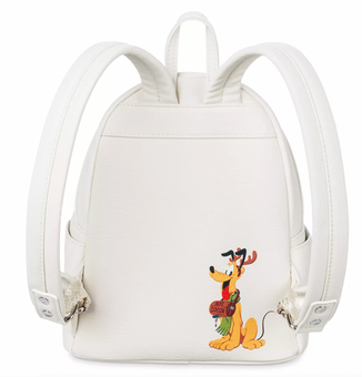 Disney Parks Mickey Minnie Mouse Holiday Loungefly Mini Backpack New with Tag