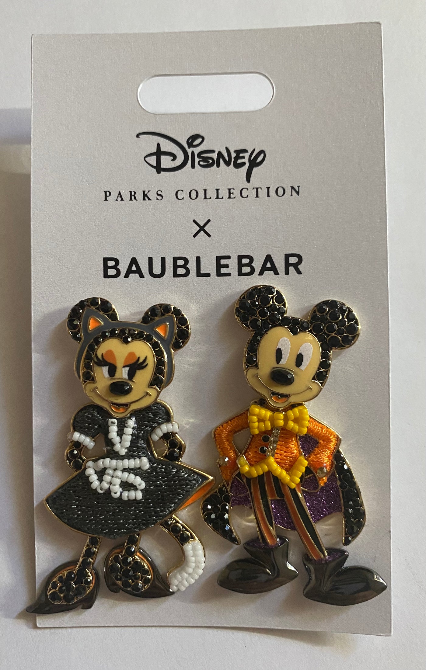 Walt Disney World 50th Anniversary Mickey and Minnie Earrings by Baublebar 2021