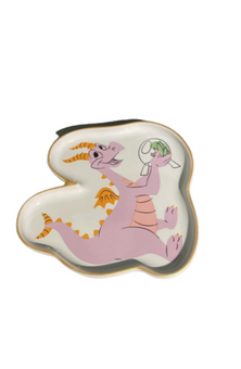 Disney EPCOT Flower and Garden 2023 Festival Figment Ceramic Trinket Tray New