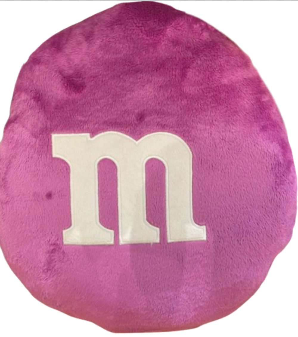 M&M's World Purple Pillow M New with Tags