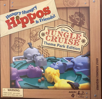 Disney Parks Jungle Cruise Hungry Hungry Hippos and Friends Game New with Box