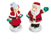 Hallmark Christmas Santa and Mrs. Claus Salt and Pepper Shakers New