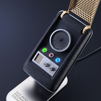 Star Trek TOS Bluetooth Communicator Cell Phone Handset & Speaker w/ Case New