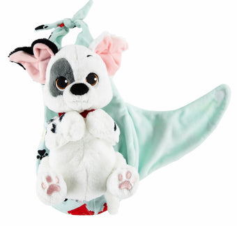 Disney Parks Baby Patch in a Blanket Pouch Plush New with Tags