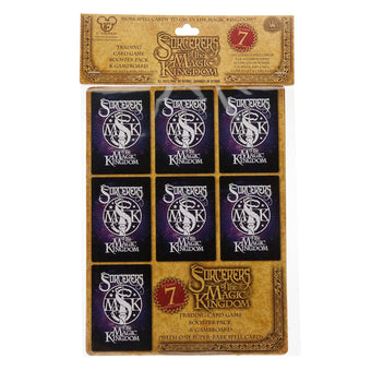 Disney Parks Sorcerers of the Magic Kingdom Trading Card Home Game and Gameboard