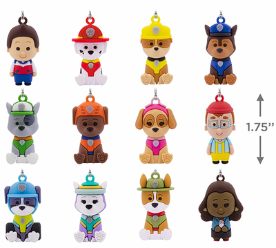 Hallmark Paw Patrol Countdown Calendar Miniature Christmas Tree 12 Ornaments New