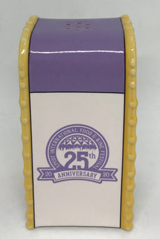 Disney Food And Wine 2020 Figment Trash Can Salt or Pepper Shaker Epcot New