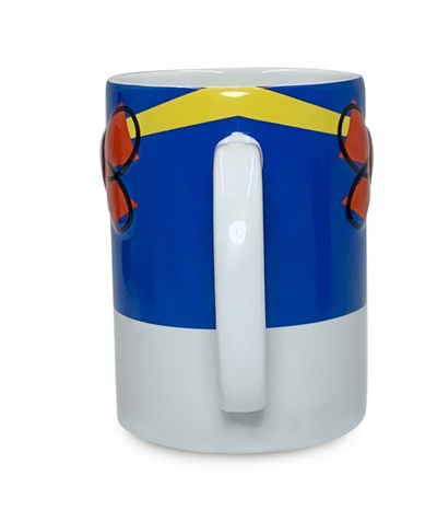 Disney Donald Duck Ceramic Coffee Tall Mug with Lid New