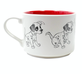 Disney Dalmatian Patch Animation Sketch Ceramic Coffee Mug New