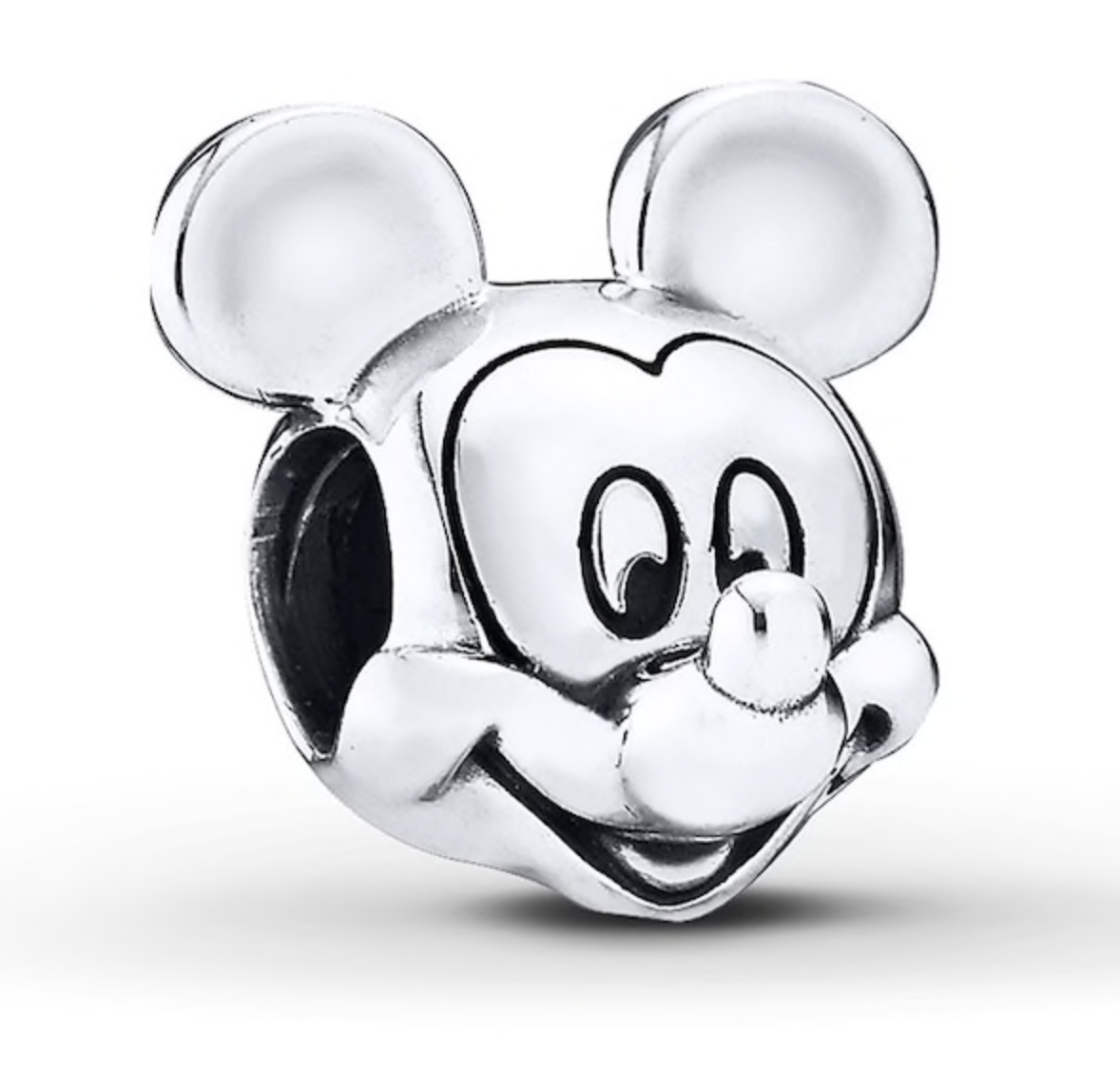 Disney Mickey Mouse Face Pandora Charm New with Box