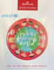 Hallmark 2022 UNICEF Joy to the Whole Wide World Christmas Ornament New With Box