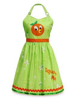 Disney Parks Orange Bird Adult Kitchen Apron New with Tags