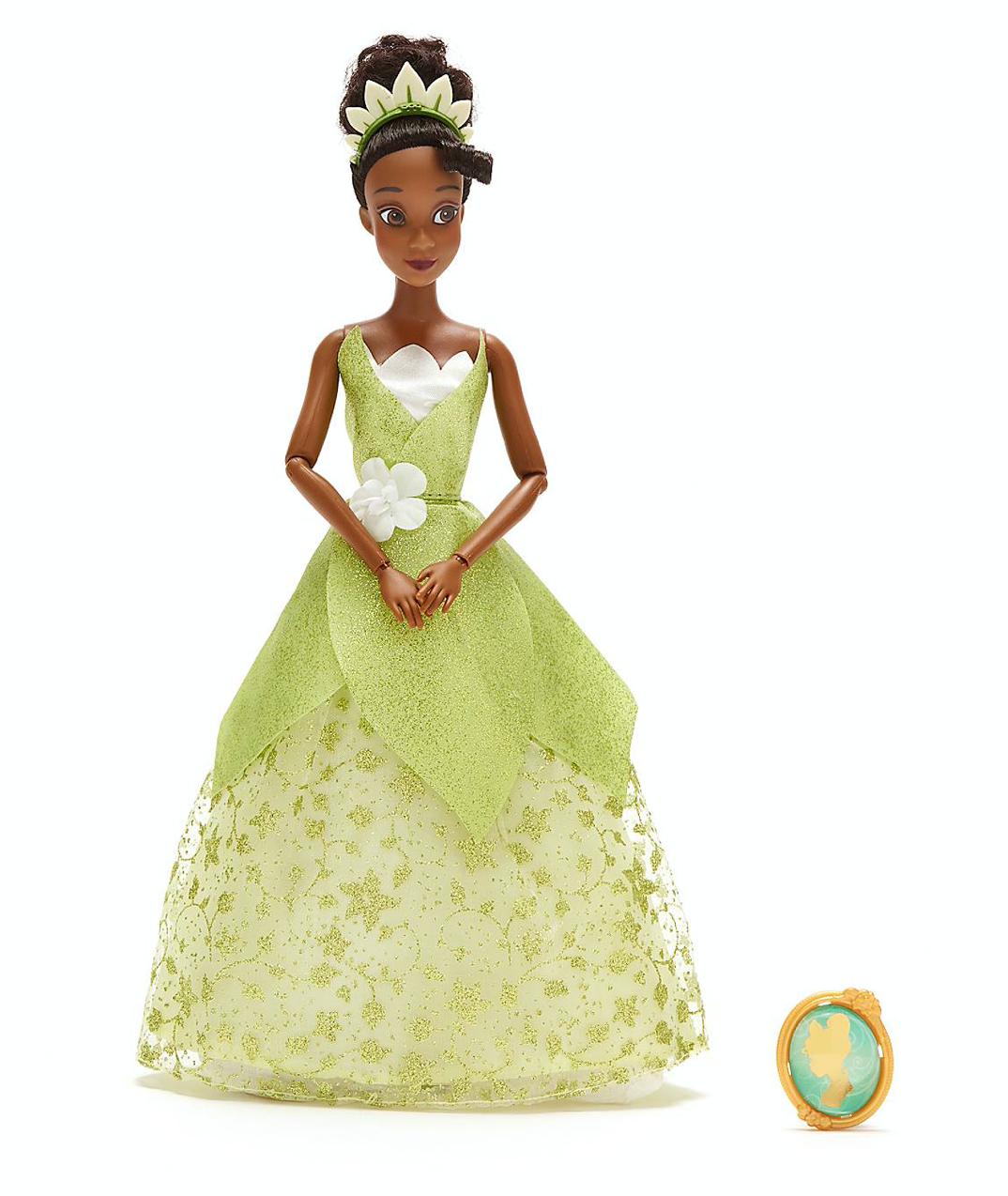 Disney The Princess and the Frog Classic Doll with Pendant Tiana New with Box