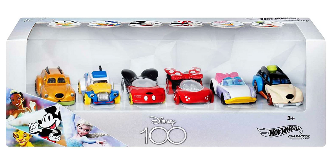 Disney Hot Wheels Classic Disney Characters Toy Cars Disney100 New