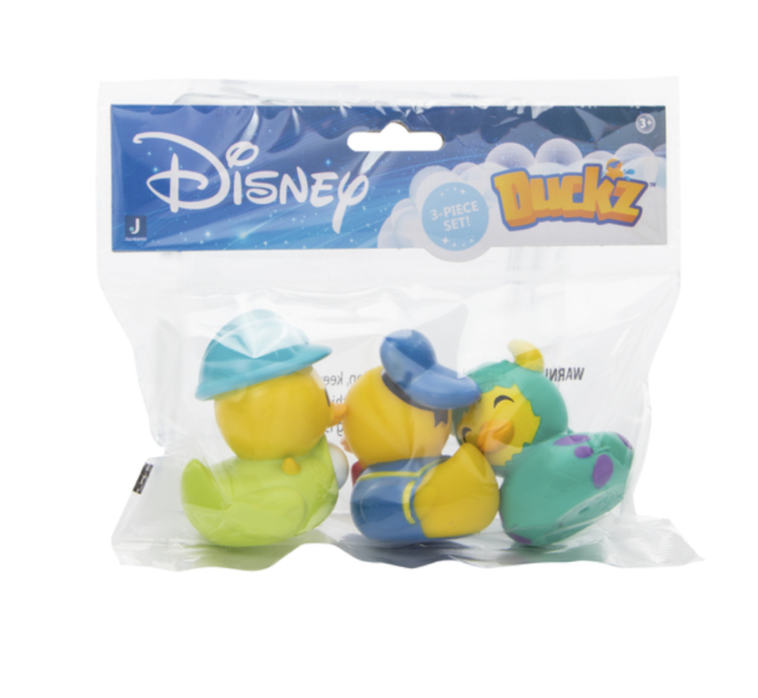 monsters inc bath toys Disney Monsters Sulley Mike Donald Duckz 3Pcs Rubber Ducky Set Bath To – I Love Characters