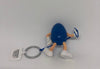 M&M's World Blue String Keychain New with Tag