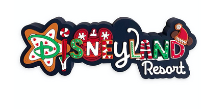 Disney Parks Disneyland Christmas Holiday Magnet New