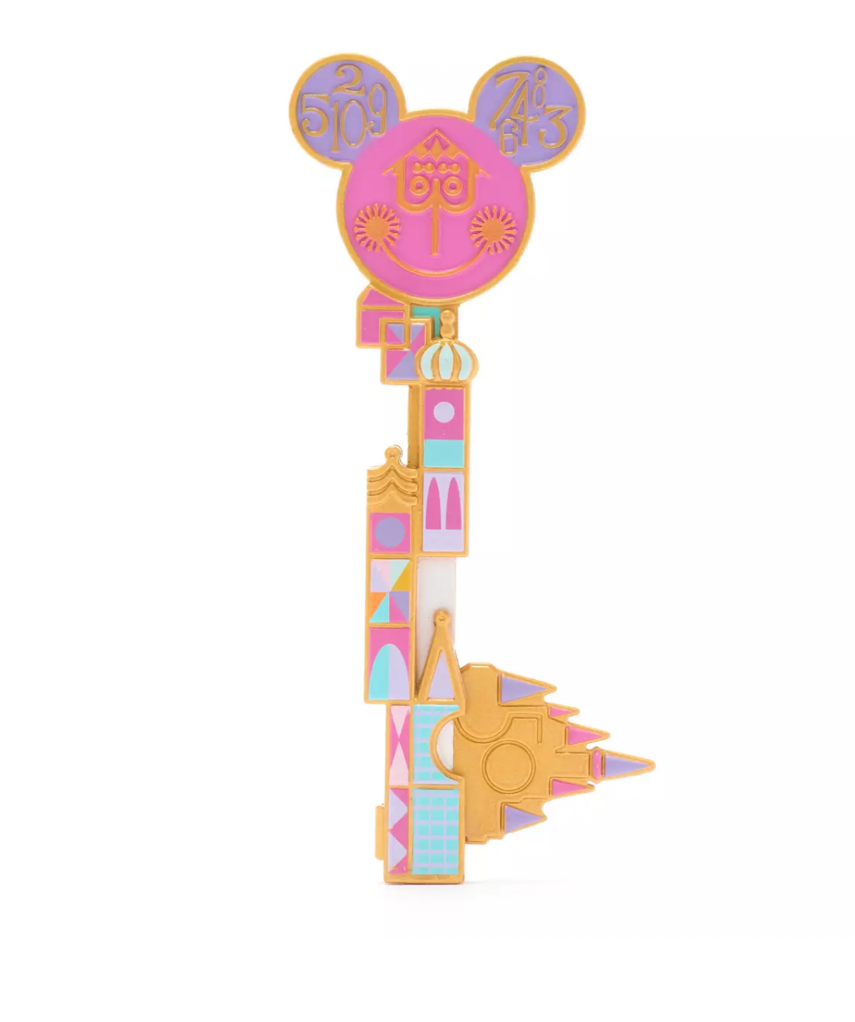 Disney 50th Mickey The Main Attraction It's a Small World Opening Key New Box