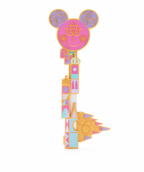 Disney 50th Mickey The Main Attraction It's a Small World Opening Key New Box