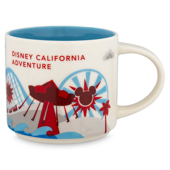 Disney Starbucks You Are Here California Adventure Coffee Mug Paradise Pier New