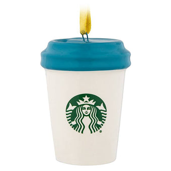 Disney Parks Starbucks Been There Magic Kingdom Tumbler Ornament New with Tag