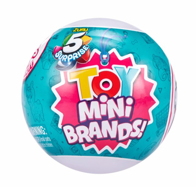 Zuru 5 Surprise Toy Mini Brands Capsule Collectible Toy 100+ Minis To Collect
