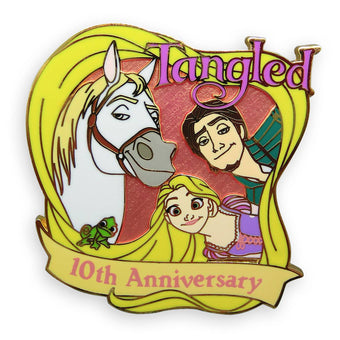Disney Legacy 10th Anniversary Tangled Rapunzel Limited Pin New with Card