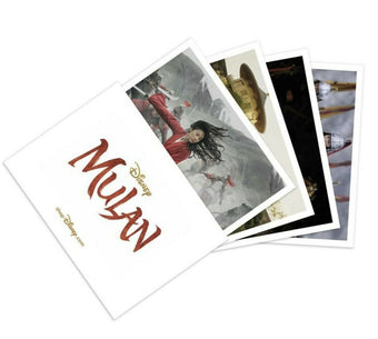 Disney Mulan Live Action Film Lithograph Set New