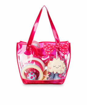 Disney Junior Minnie Tote of Fun 14 Pieces Playset New with Tag