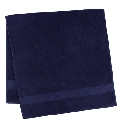 Disney Parks Mickey Icon Cotton Bath Towel Navy New With Tags