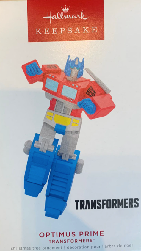Hallmark 2022 Transformers Optimus Prime Christmas Ornament New With Box