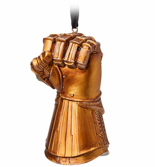 Disney Sketchbook Infinity Gauntlet Light Up Christmas Ornament New with Tag