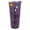 Disney Parks Jack Skellington Sandy Claws Zero Ceramic Travel Tumbler New