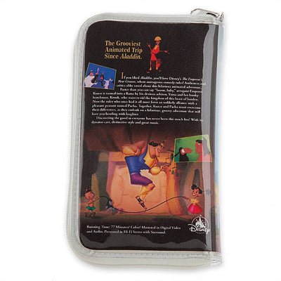 Disney Parks The Emperor's New Groove VHS Case Clutch New with Tag