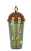 Disney Parks Enchanted Tiki Room Travel Tumbler with Straw New