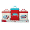 Disney Parks Back in the Day Mickey and Minnie Retro Canister Set New with Box
