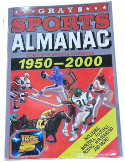 Universal Studios Back To The Future Sports Almanac Biff Tanner Action Figure Nw