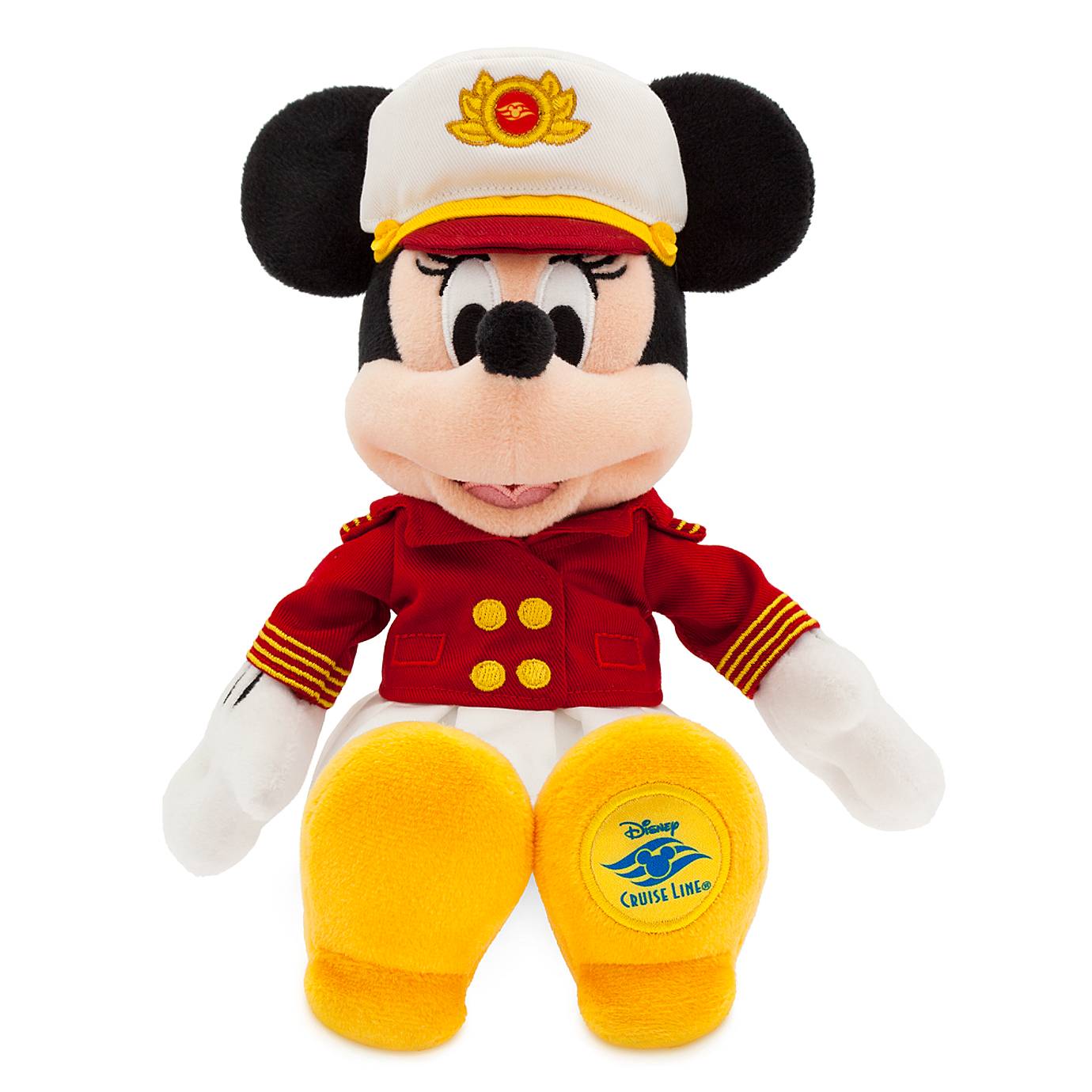 Disney Cruise Line Minnie Captain 11 in Plush New with Tag