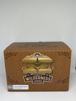 Disney Parks Wilderness Lodge Evil Queen Snow White Seven Dwarfs Jewlery Box