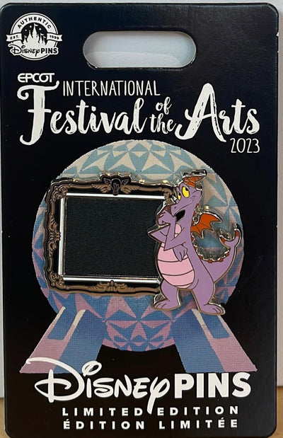 Disney Festival of Arts 2023 Figment Board Frame Limited Pin New with Card