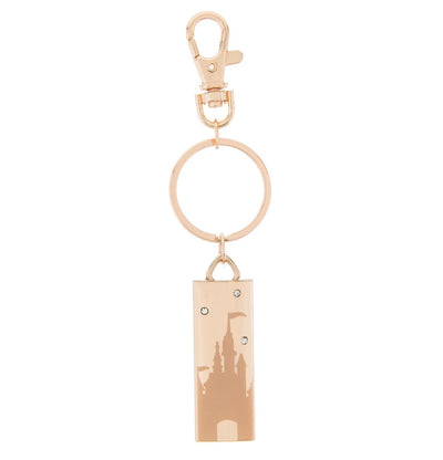 Disney Parks Dream Castle Metal Keychain New with Tags