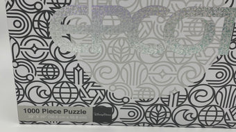 Disney Parks Epcot Spaceship Earth Light Collection Puzzle 1000pcs New with Box