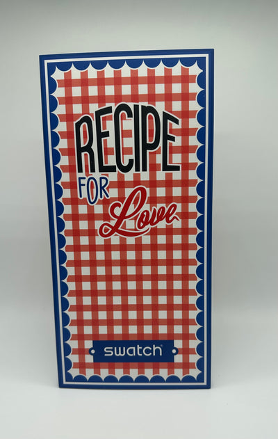 Swatch 2023 Valentine Day How to Cook Up Love Recipe for Love Watch New with Box