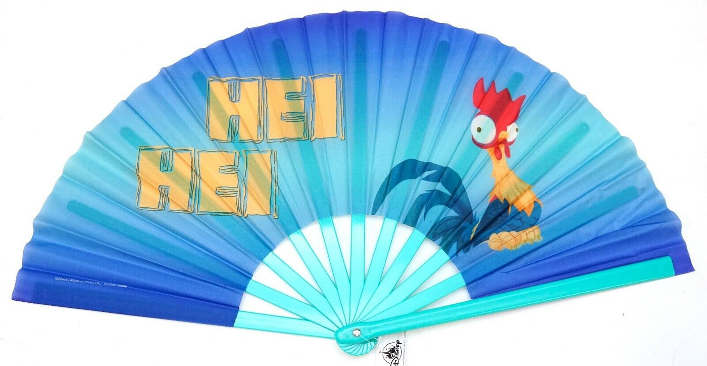 Disney Parks Moana Hei Hei Folding Hand Fan New with Tag